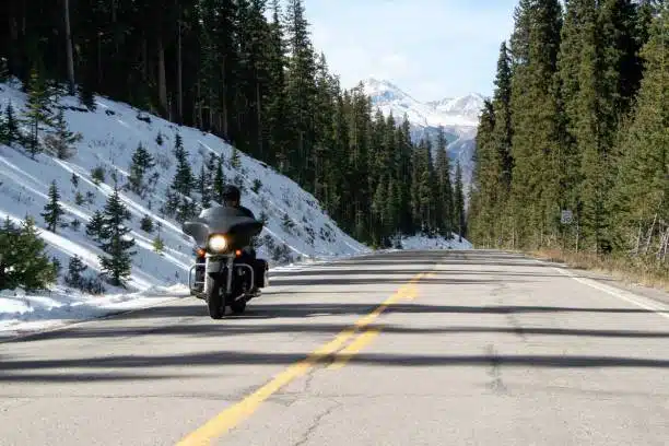 Une deux-roues préparer pour l'hiver